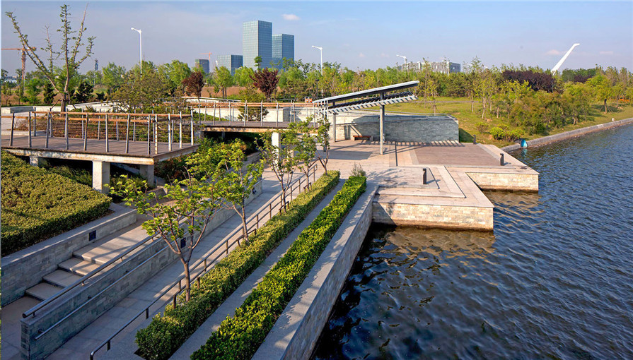 青岛高新区水系景观设计