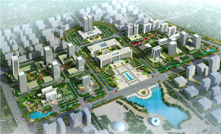 青州综合商务中心景观设计